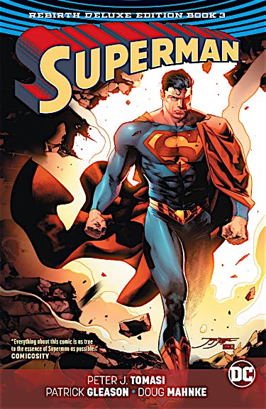 Superman: The Rebirth Deluxe Edition Book 3 preview images