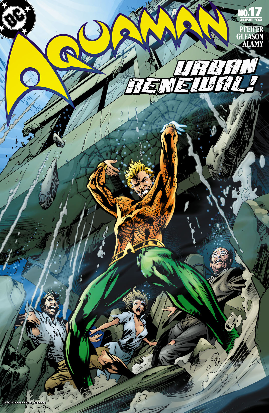 Aquaman (2002-) #17 preview images