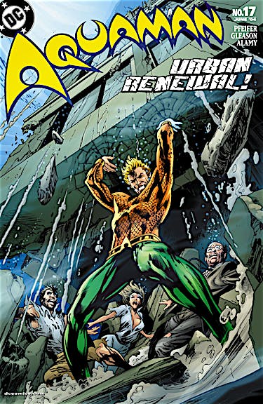 Aquaman (2002-) #17 preview images