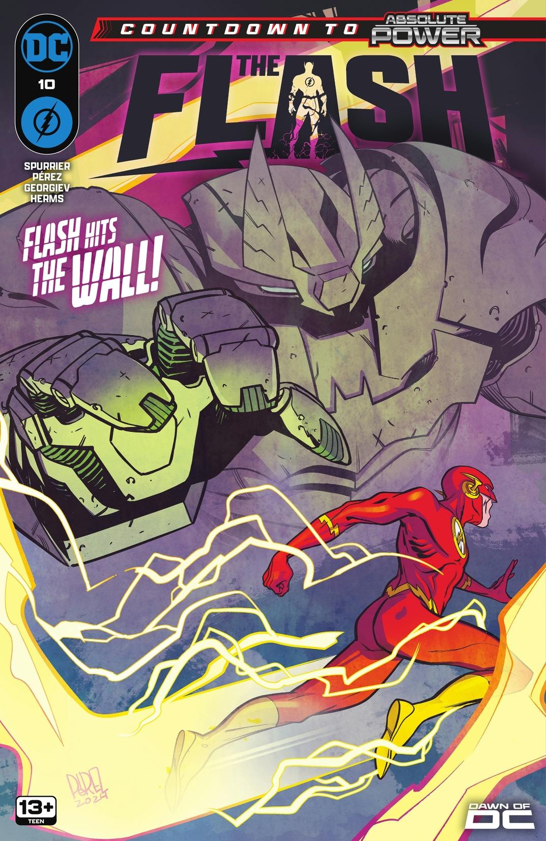 The Flash #10 preview images