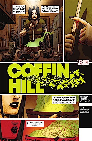 Coffin Hill #12 preview images