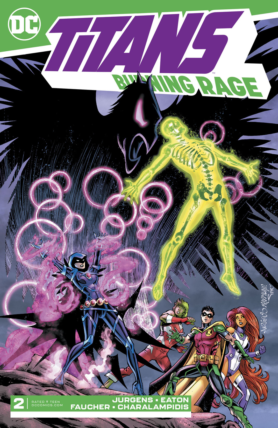 Titans: Burning Rage #2 preview images