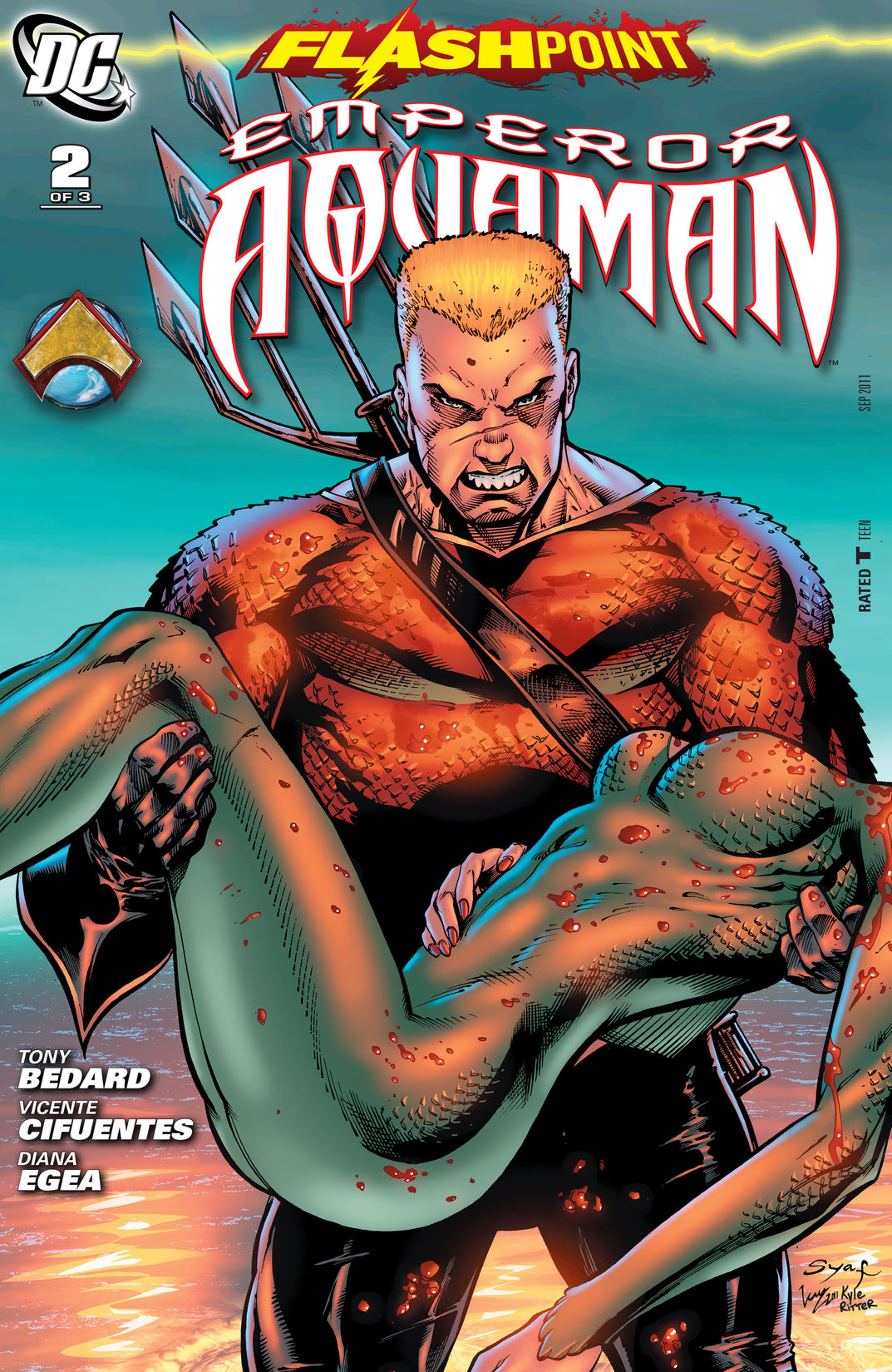 Flashpoint: Emperor Aquaman #2 preview images