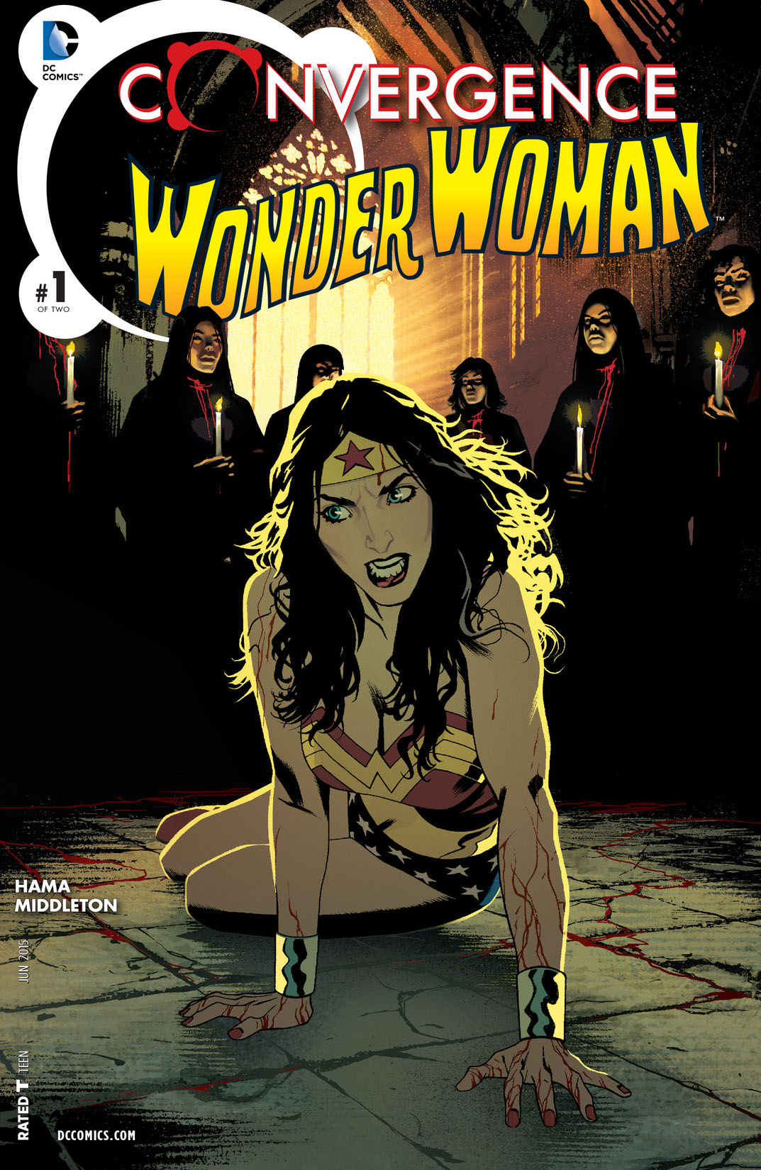 Convergence: Wonder Woman #1 preview images