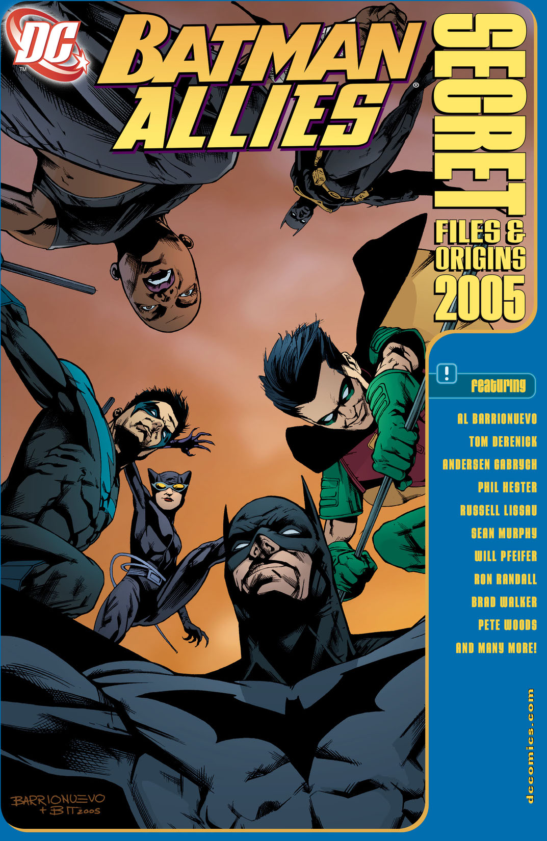 Batman Allies Secret Files 2005 #1 preview images