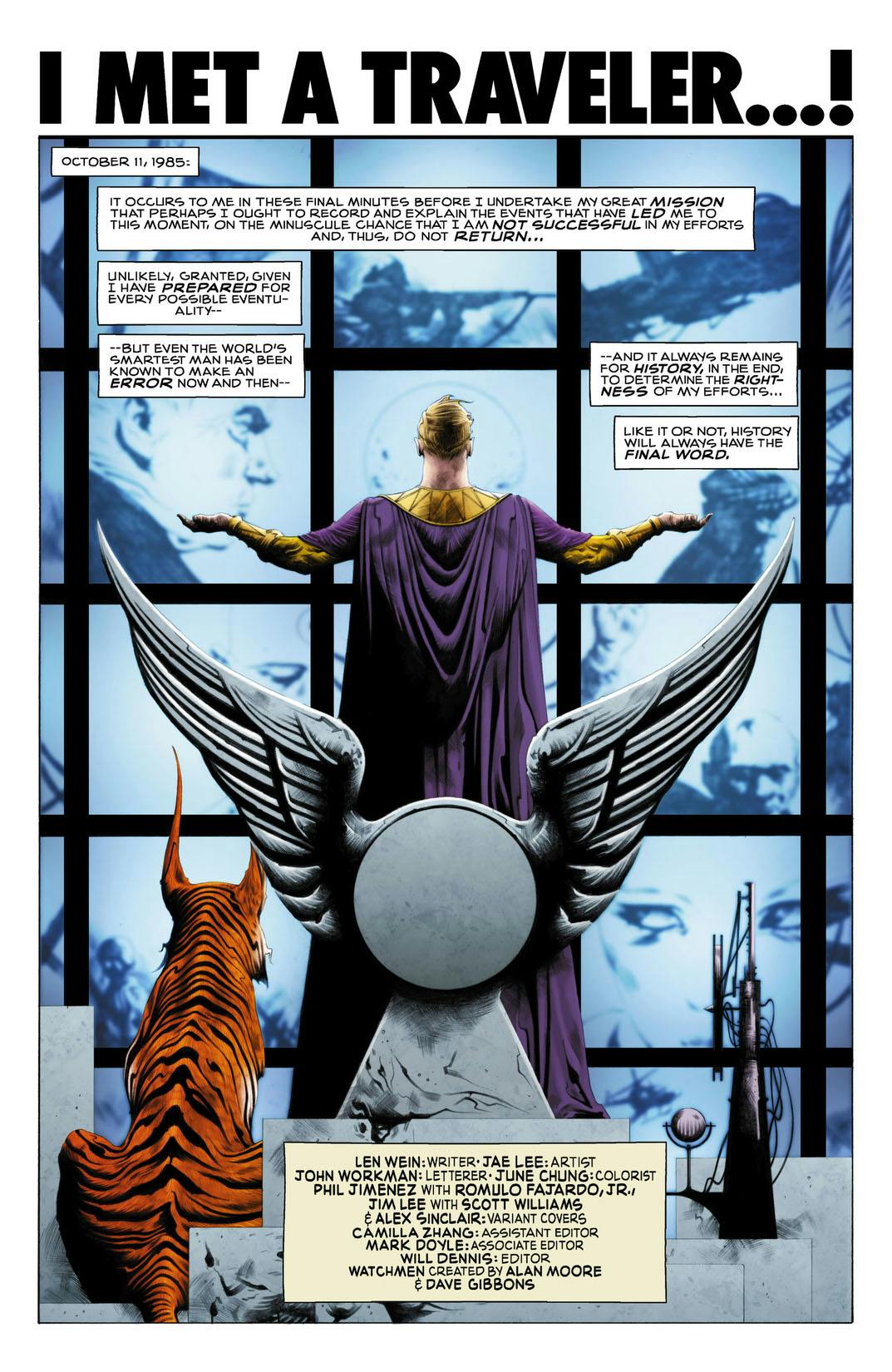 Before Watchmen: Ozymandias series preview1