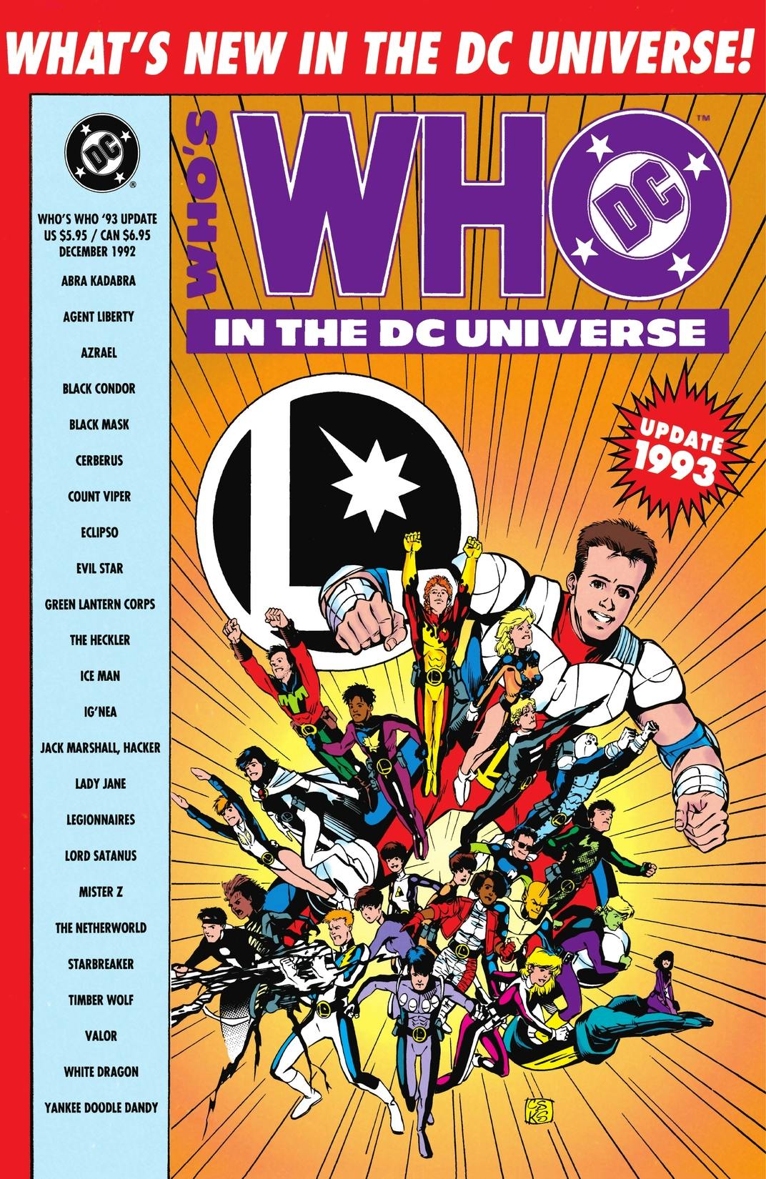 Who's Who Update 1993 #1 preview images