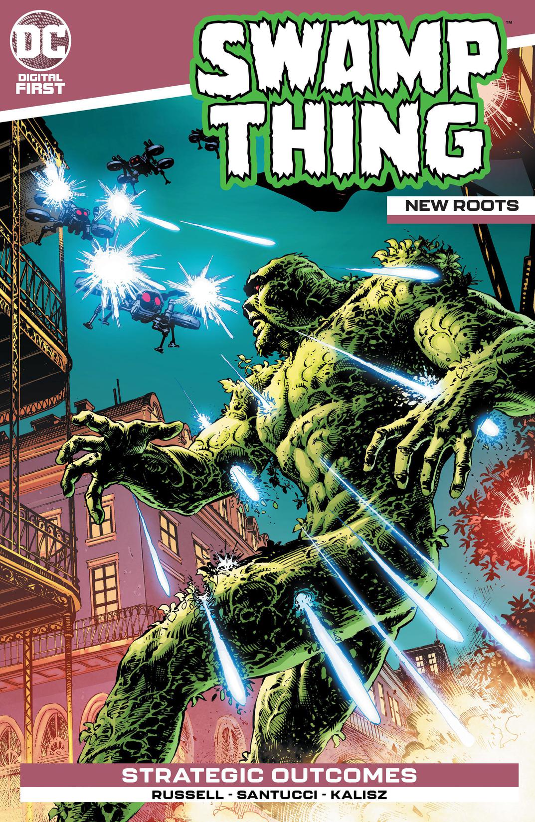 Swamp Thing: New Roots #4 preview images