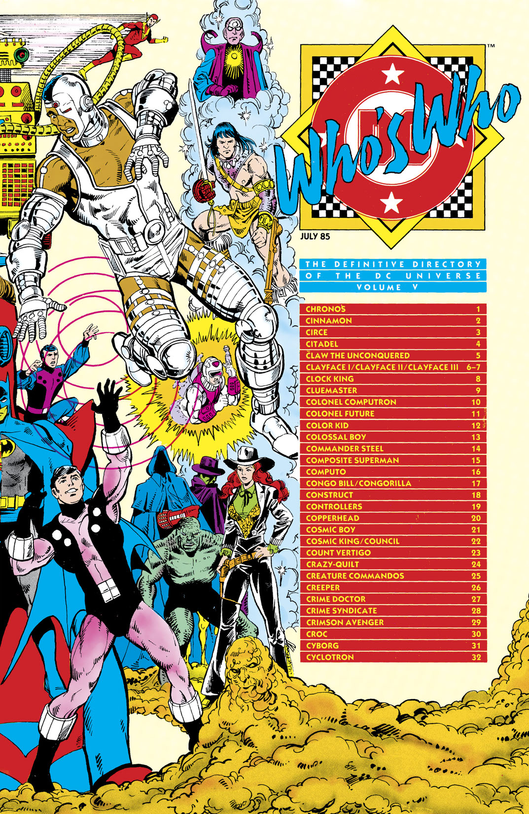 Who's Who: The Definitive Directory of the DC Universe #5 preview images