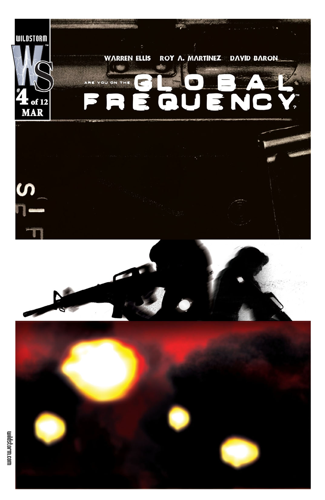 Global Frequency #4 preview images
