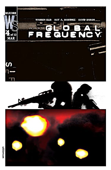 Global Frequency #4 preview images
