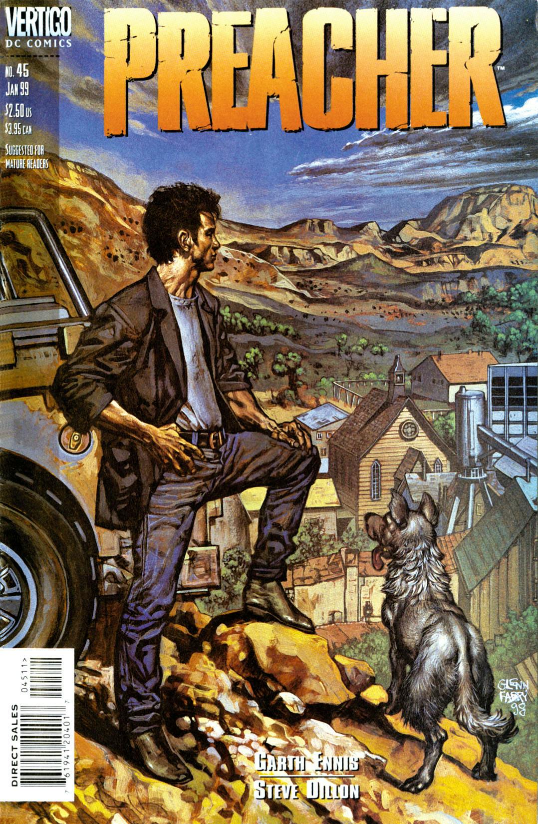 Preacher #45 preview images