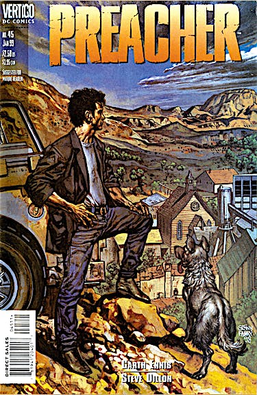Preacher #45 preview images