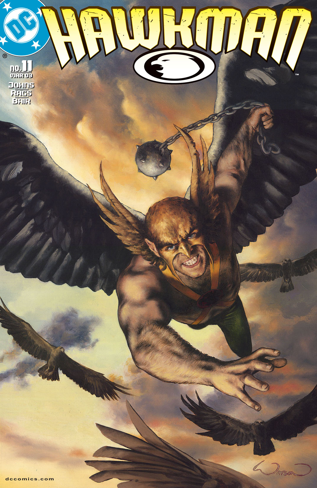 Hawkman (2002-) #11 preview images