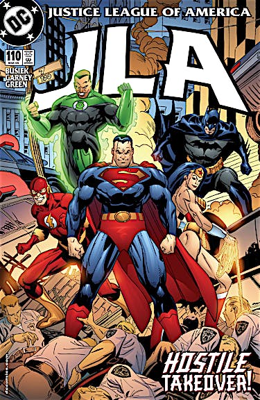 JLA #110 preview images