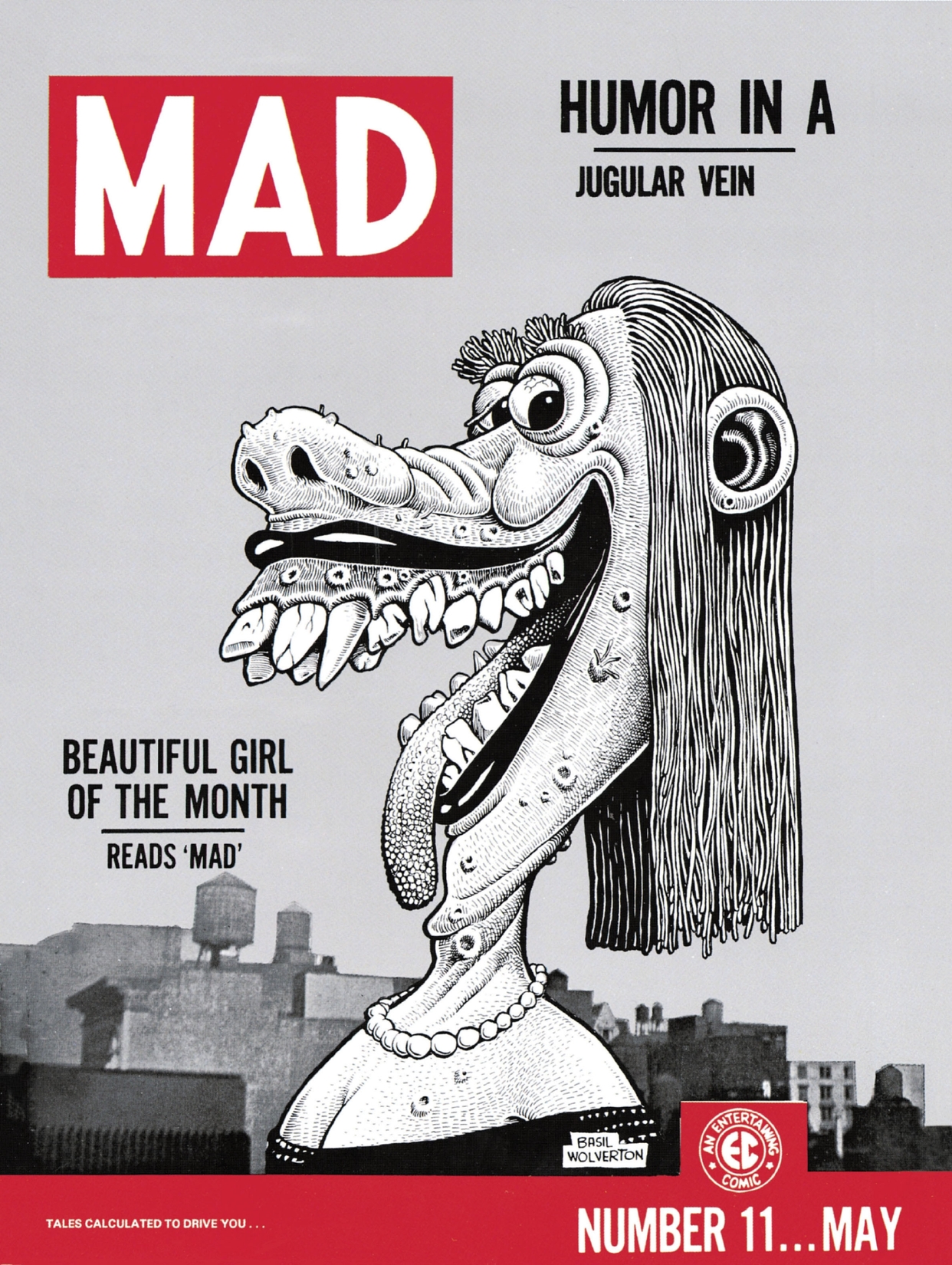 MAD Magazine #11 preview images
