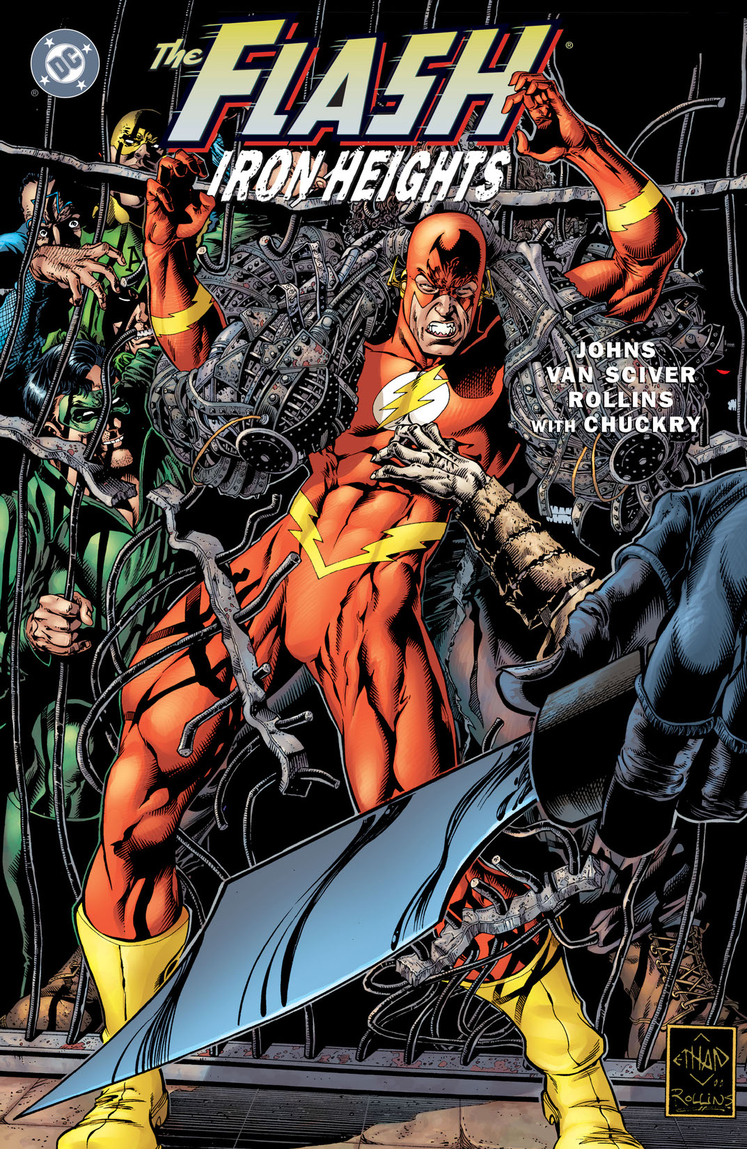 The Flash: Iron Heights #1 preview images