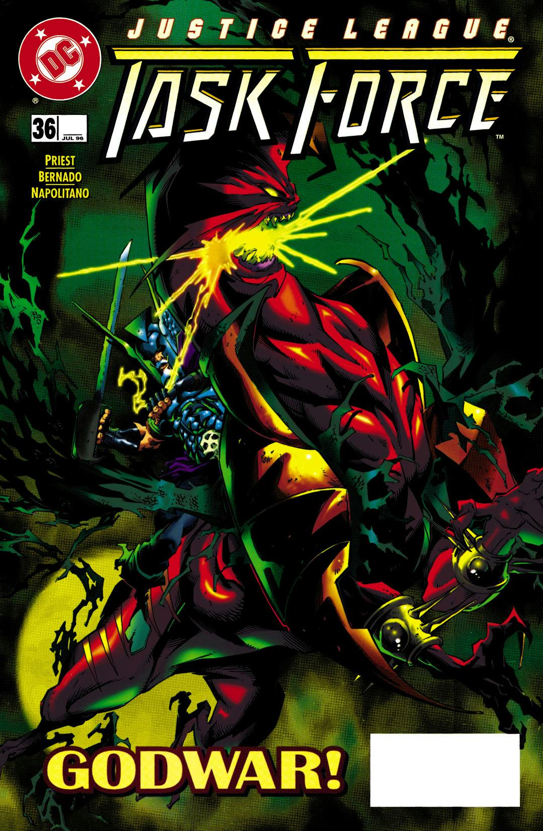 Justice League Task Force #36 preview images