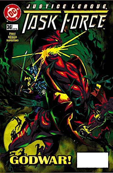 Justice League Task Force #36 preview images
