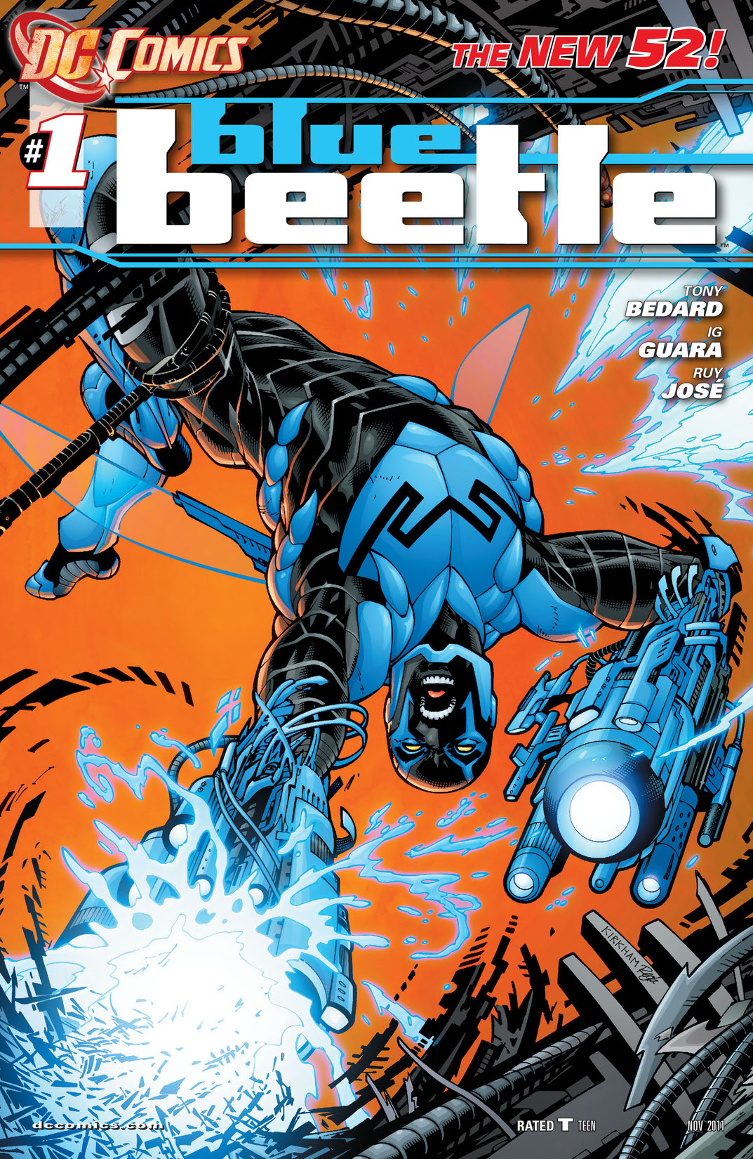Blue Beetle (2011-) #1 preview images