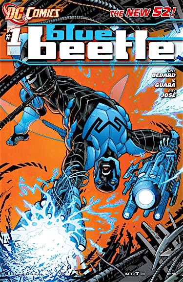 Blue Beetle (2011-) #1 preview images