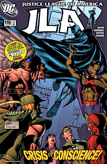 JLA #115 preview images