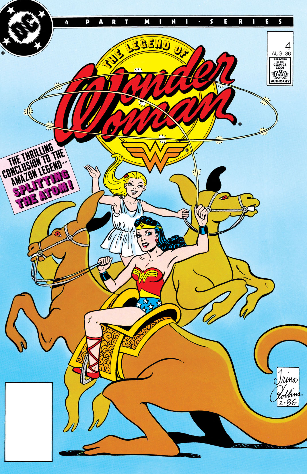 The Legend of Wonder Woman () #4 preview images