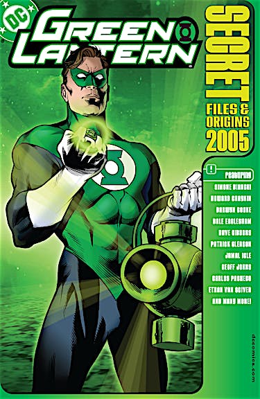 Green Lantern Secret Files 2005 #1 preview images