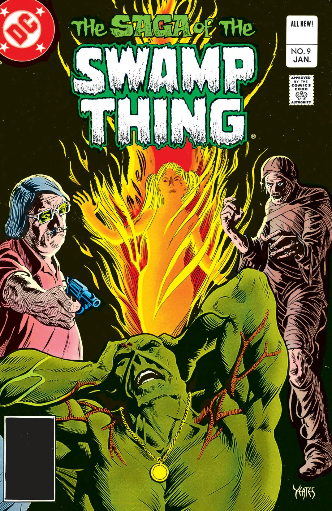The Saga of the Swamp Thing (1982-) #9 preview images