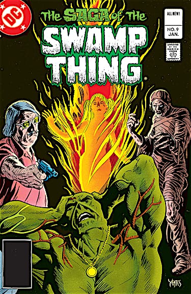 The Saga of the Swamp Thing (1982-) #9 preview images