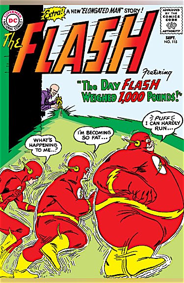 The Flash (1959-) #115 preview images