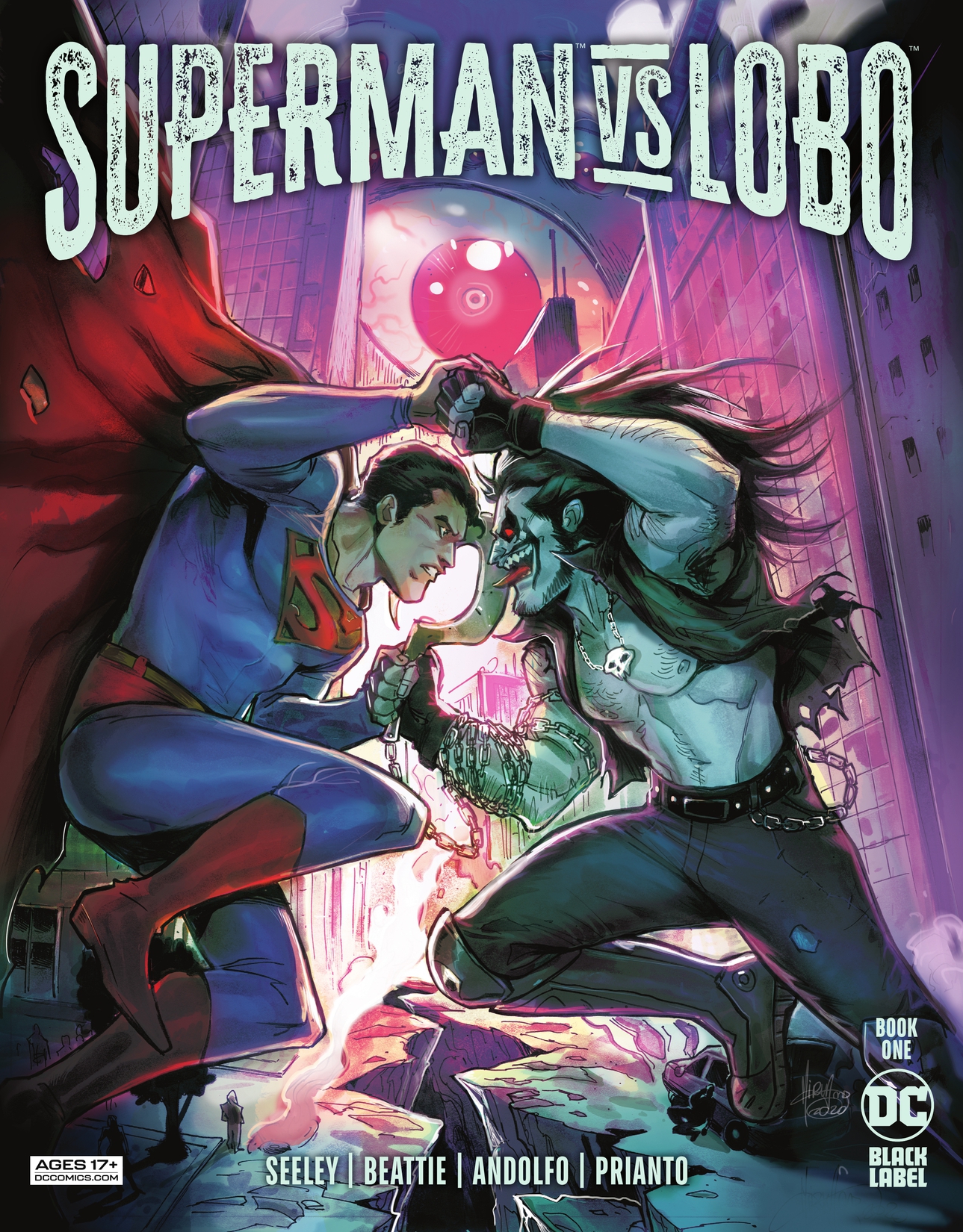 Superman vs. Lobo #1 preview images