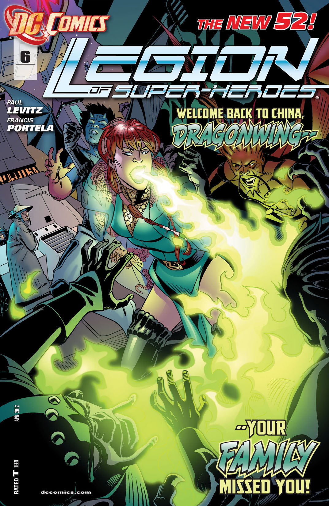 Legion of Super-Heroes (2011-) #6 preview images