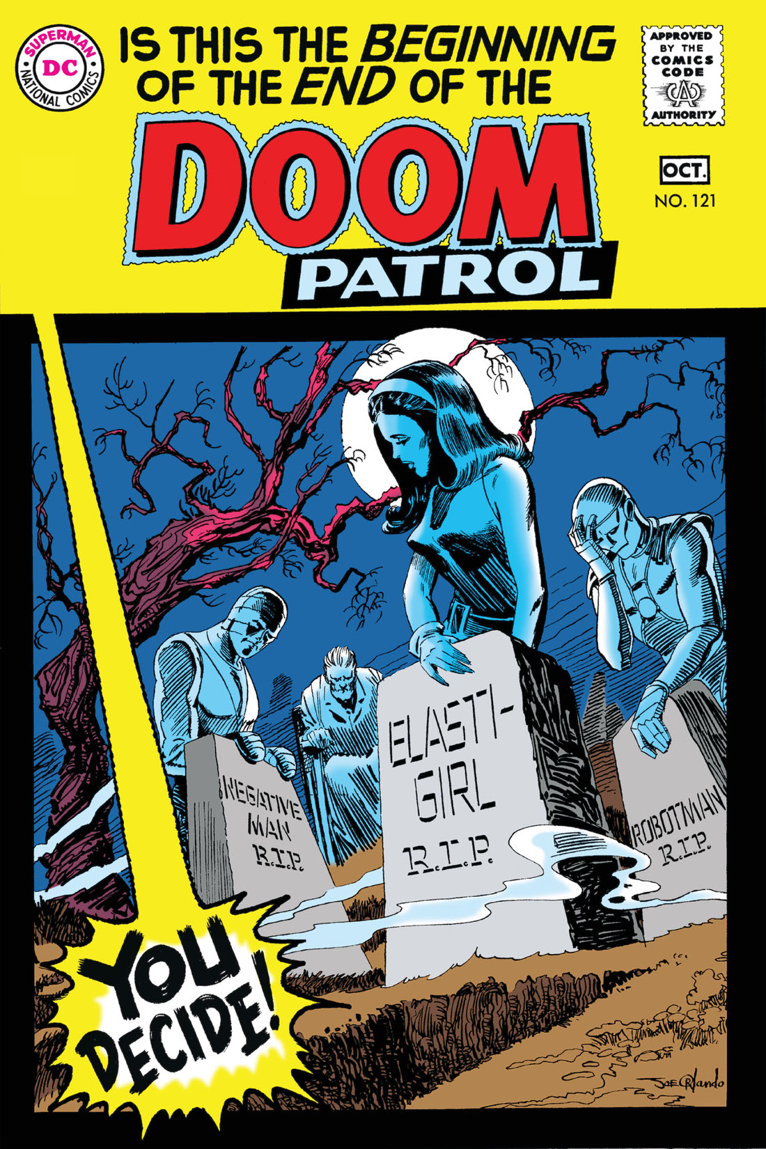 Doom Patrol (1964-) #121 preview images