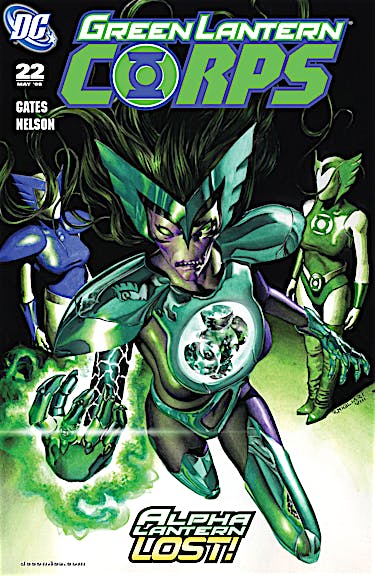 Green Lantern Corps (2006-) #22 preview images
