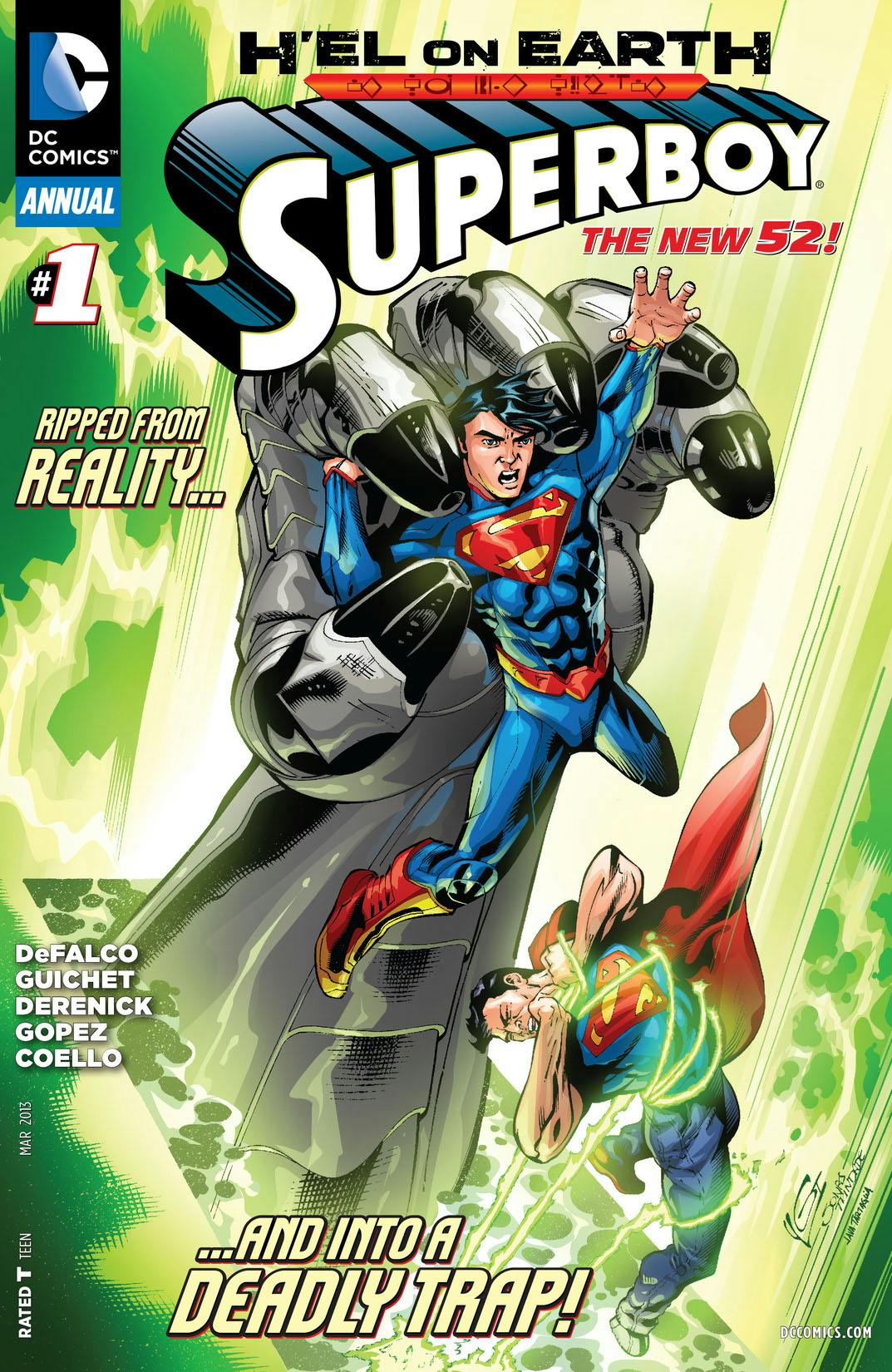 Superboy Annual (2013-) #1 preview images