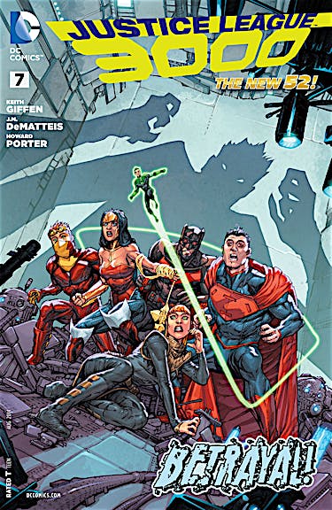 Justice League 3000 #7 preview images