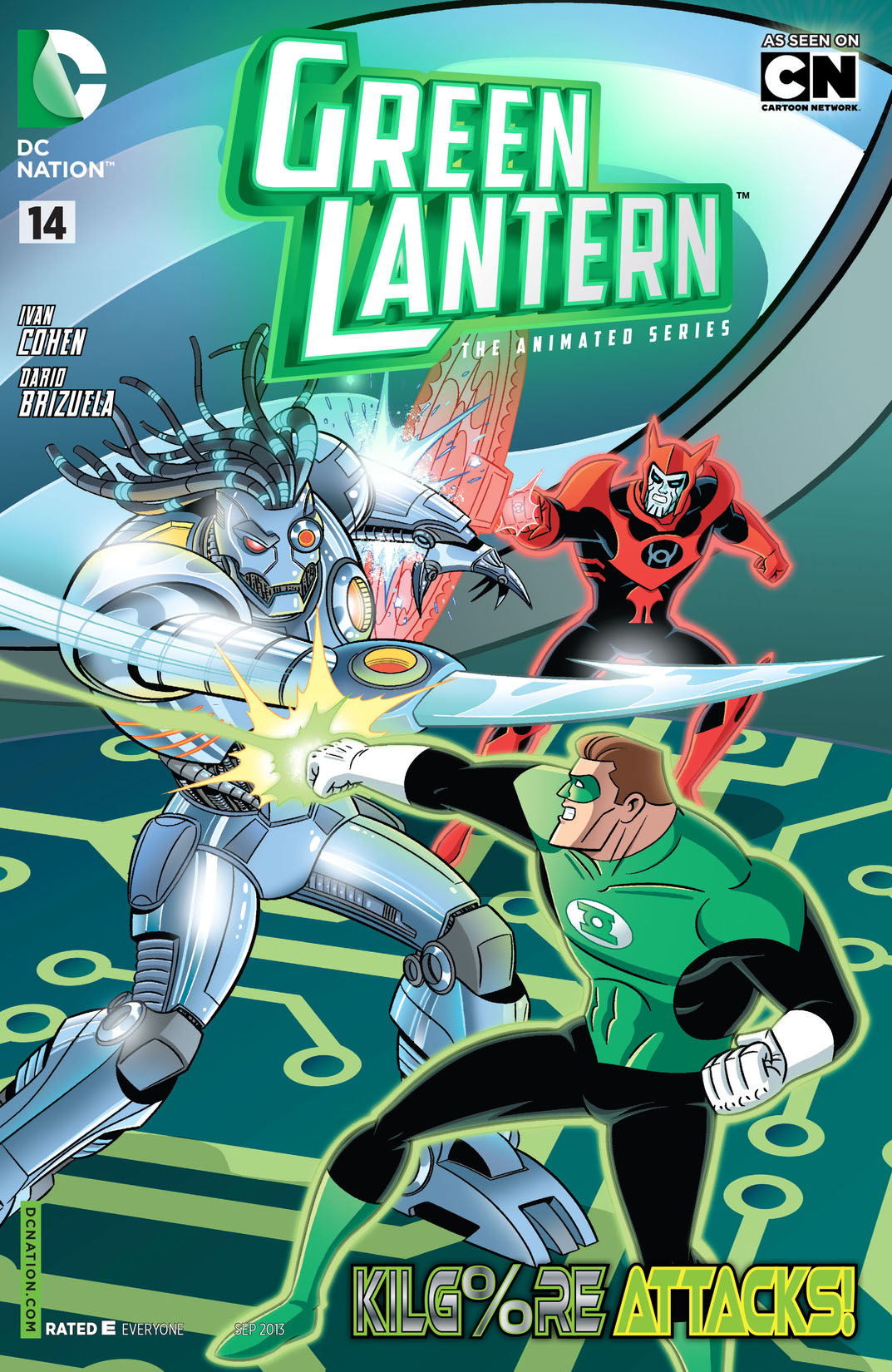 Green Lantern: The Animated Series #14 preview images