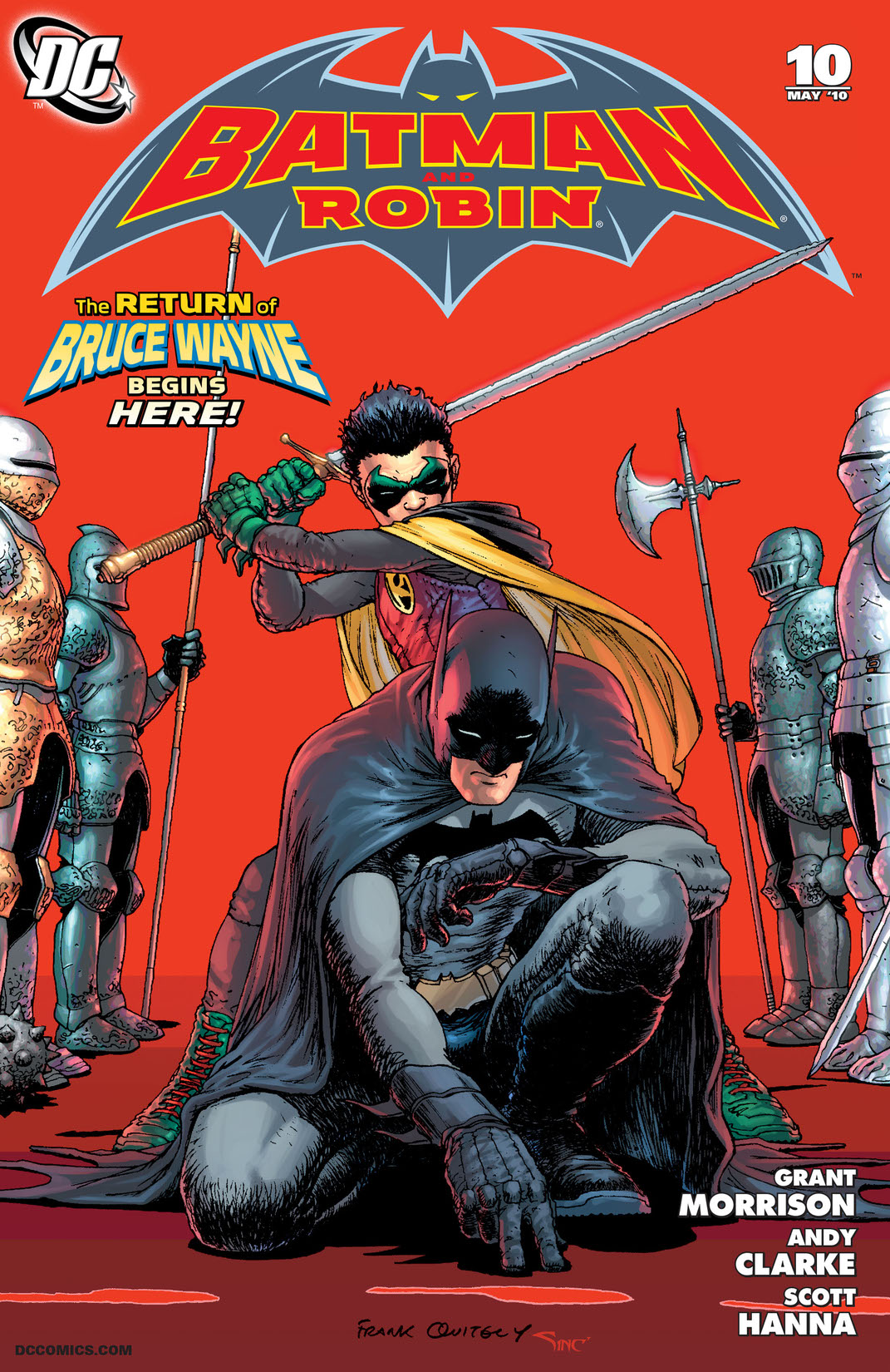 Batman & Robin (2009-) #10 preview images