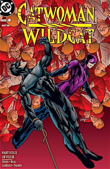 Catwoman/Wildcat #4 preview images