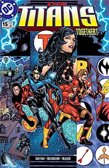 The Titans #15 preview images