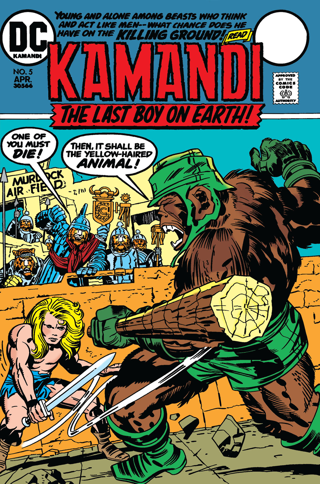 Kamandi: The Last Boy on Earth #5 preview images