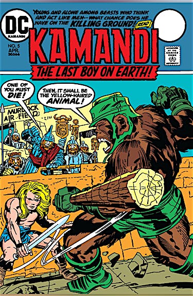 Kamandi: The Last Boy on Earth #5 preview images