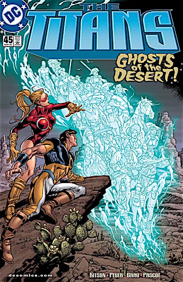 The Titans #45 preview images