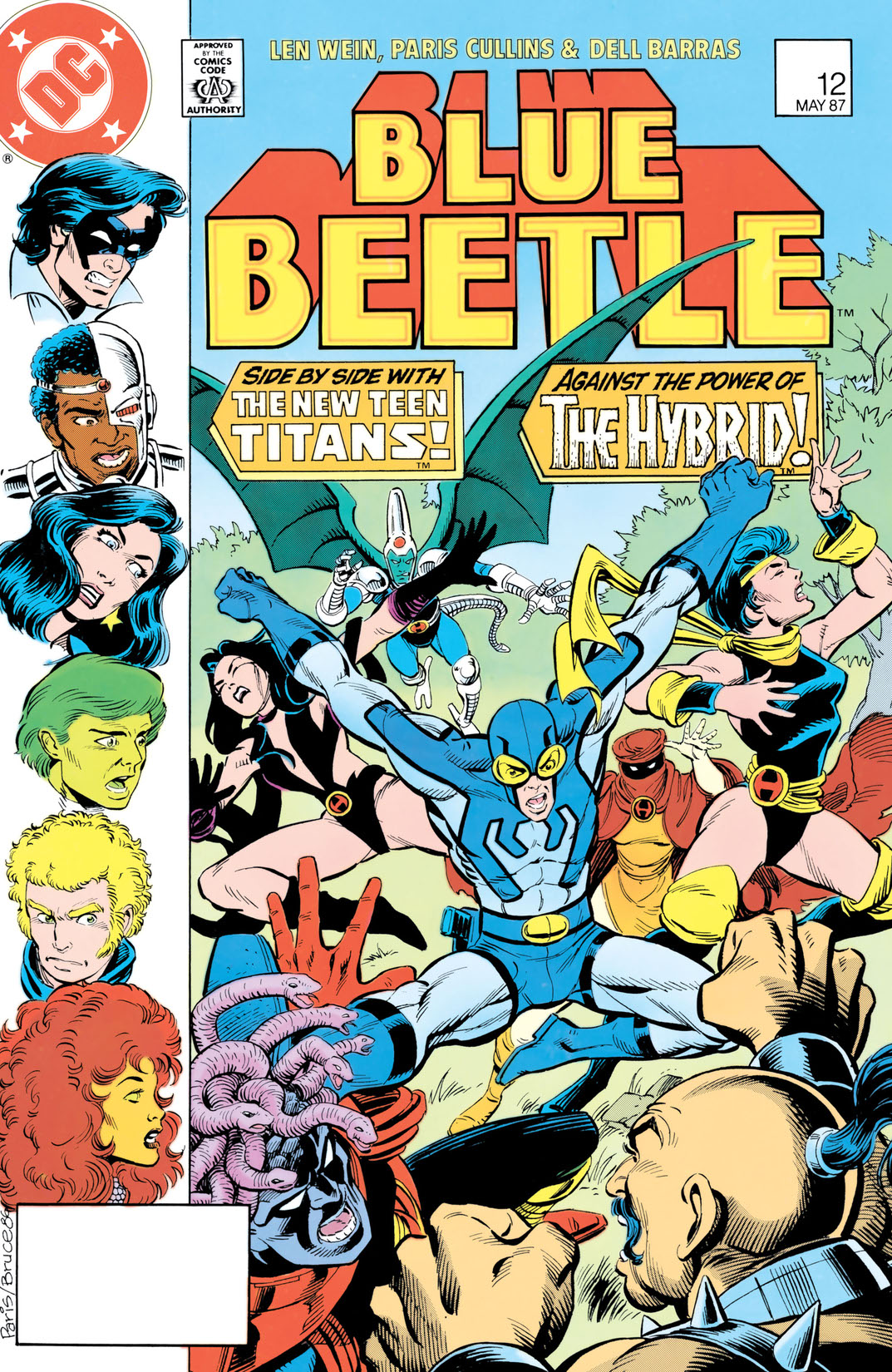 Blue Beetle (1986-) #12 preview images