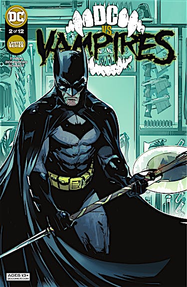 DC vs. Vampires #2 preview images