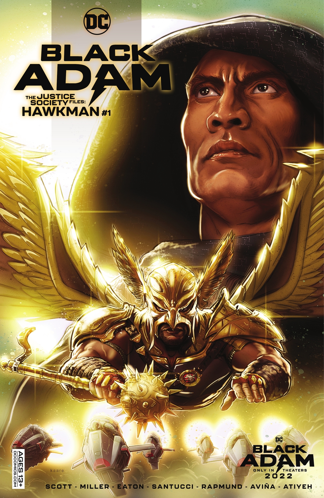 Black Adam - The Justice Society Files: Hawkman #1 preview images