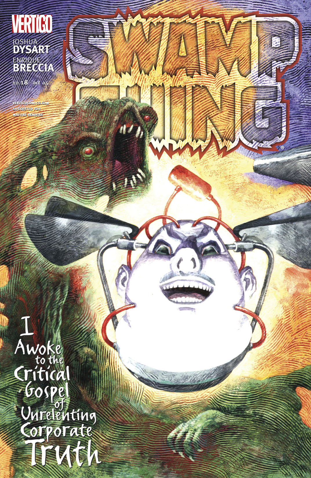 Swamp Thing (2004-) #18 preview images