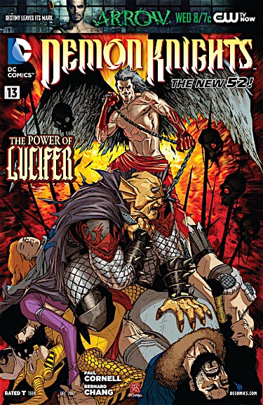 Demon Knights #13 preview images