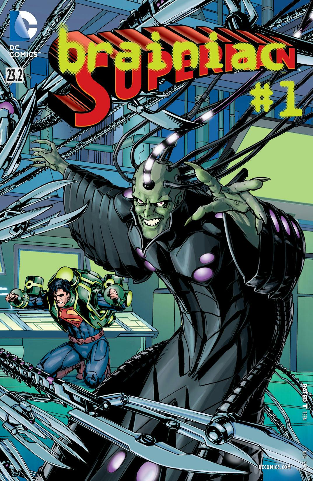 Superman feat Brainiac (2013-) #23.2 preview images
